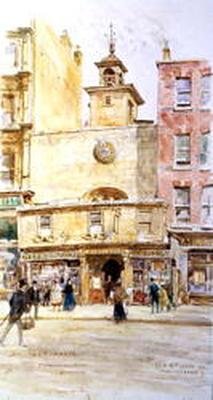 Kościół św. Ethelburga, Bishopsgate autorstwa Henry Edward Tidmarsh