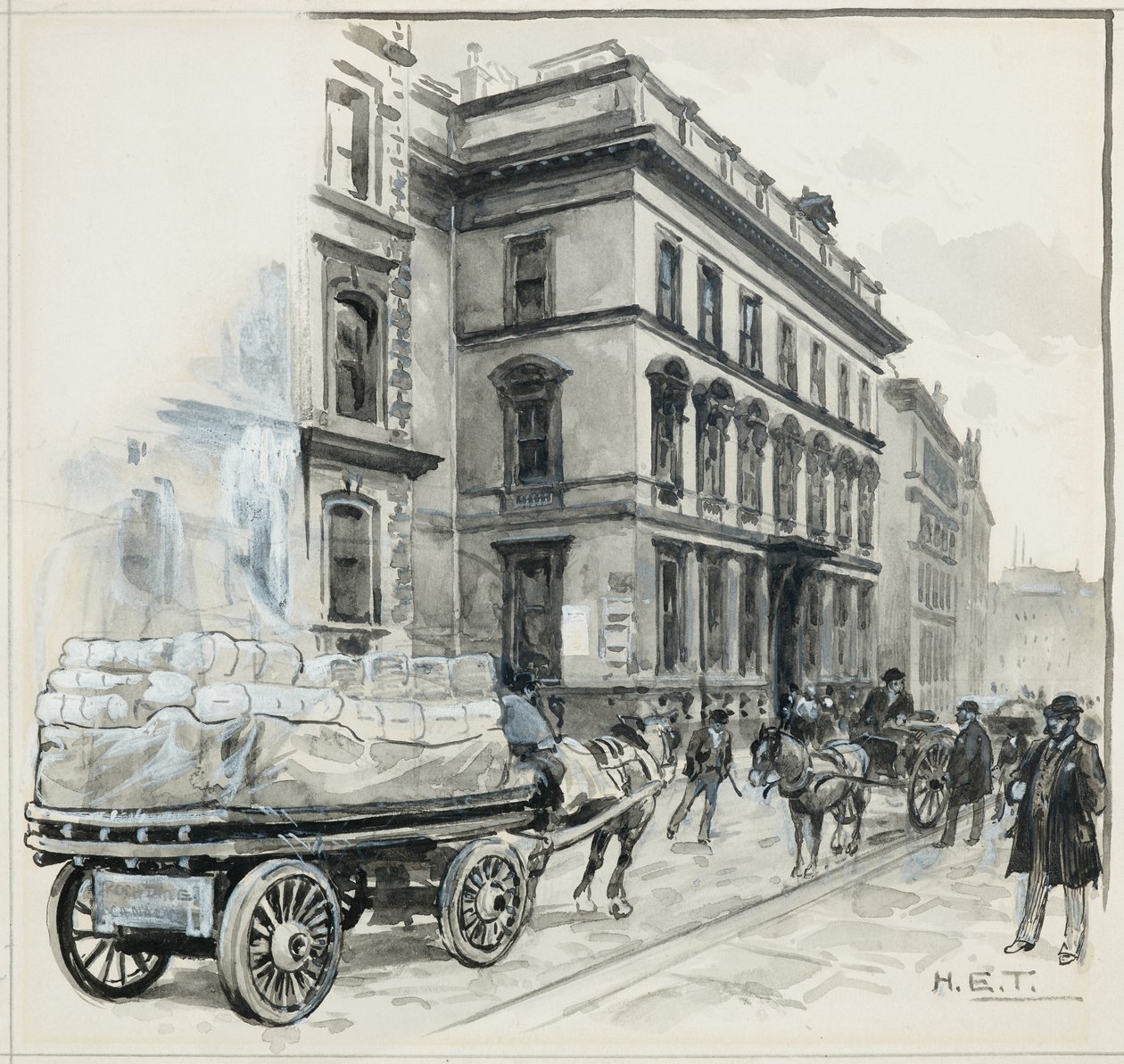 Technikum, ul. Księżnej autorstwa Henry Edward Tidmarsh