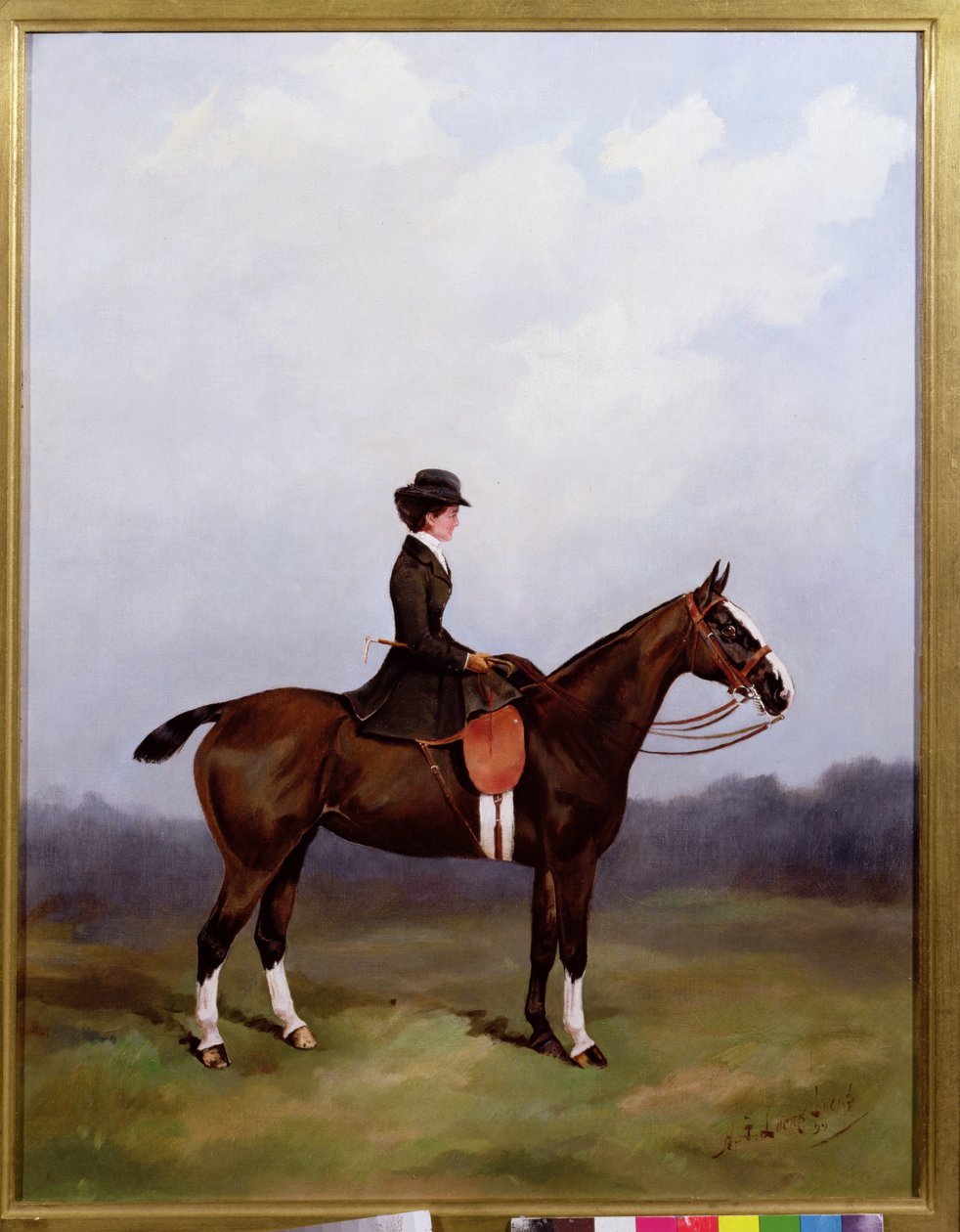 Siodło Lady Riding Side autorstwa Henry Frederick Lucas Lucas