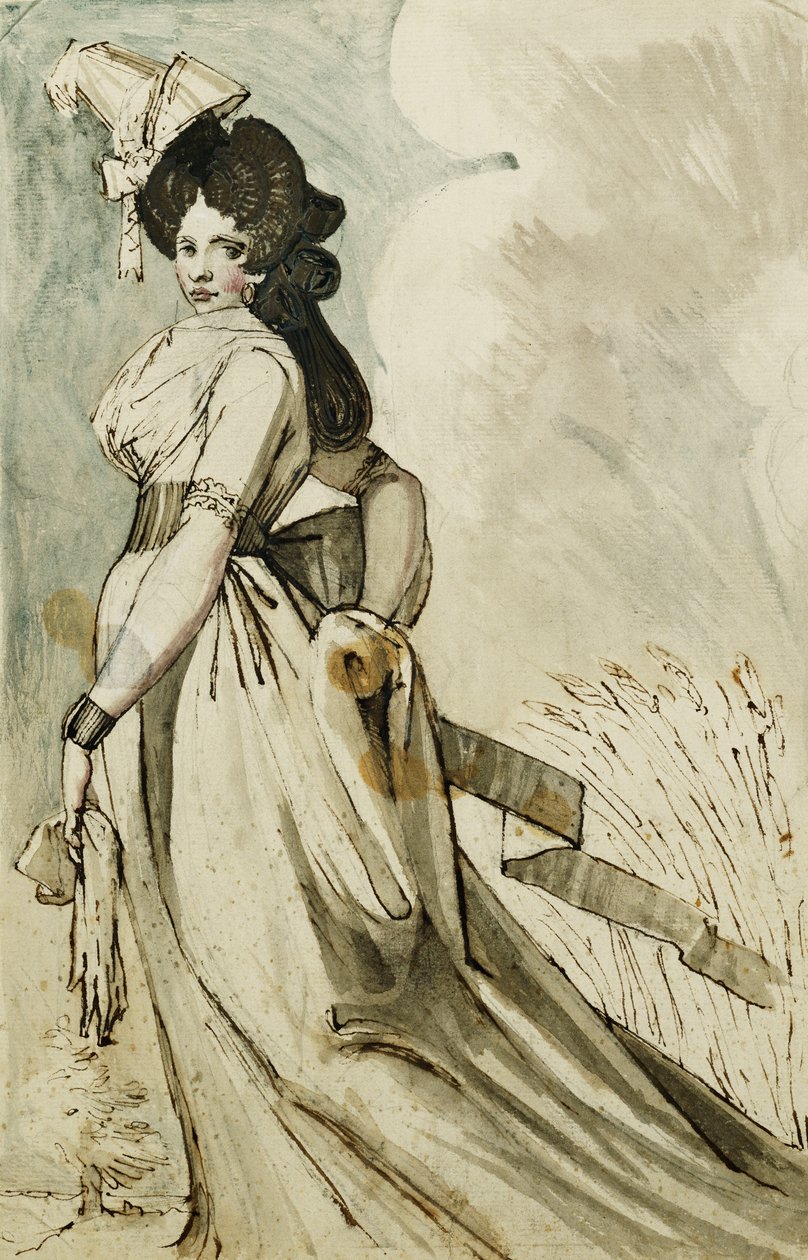 Pani idąca, autorstwa Johann Heinrich Füssli