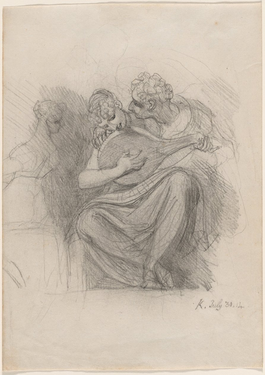 Koncert intymny autorstwa Johann Heinrich Füssli