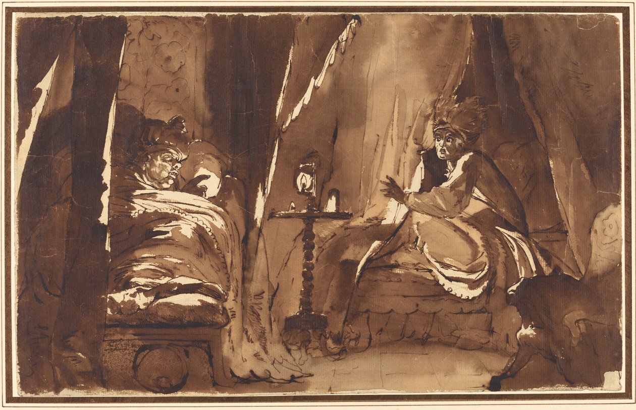 Środek nocy autorstwa Johann Heinrich Füssli