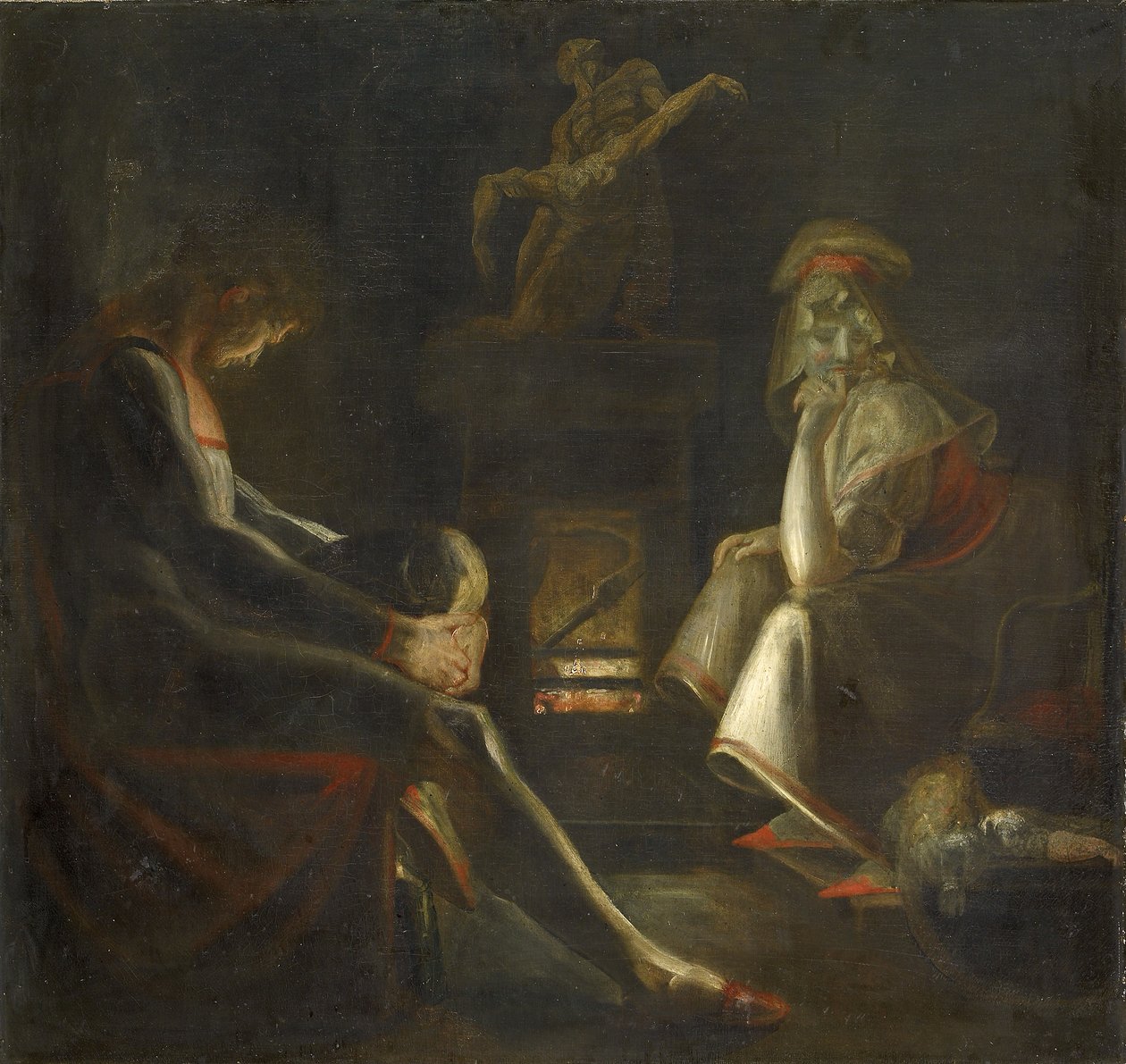 Cisza, 1786-99 autorstwa Johann Heinrich Füssli