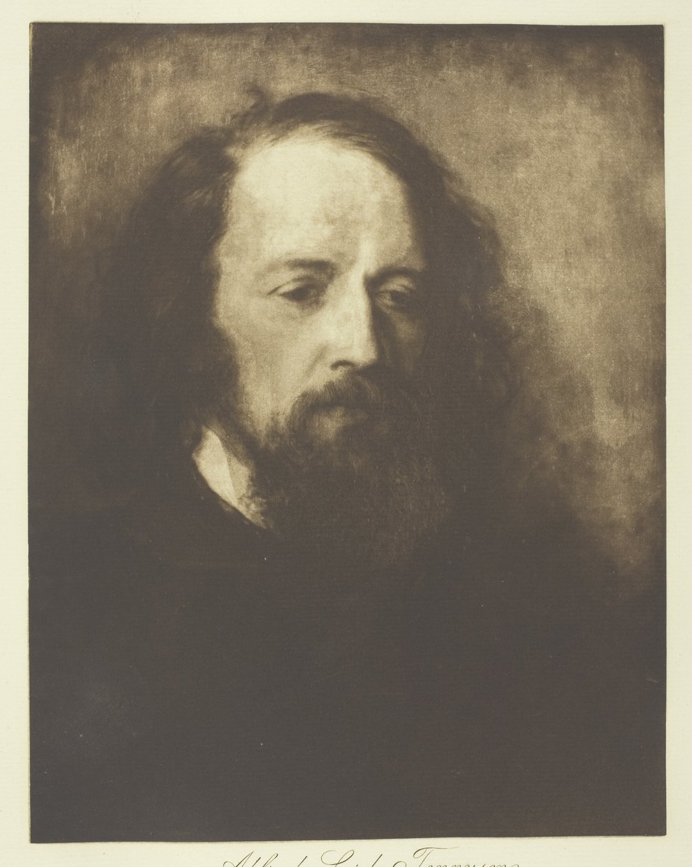 Alfred, Lord Tennyson autorstwa Henry Herschel Hay Cameron