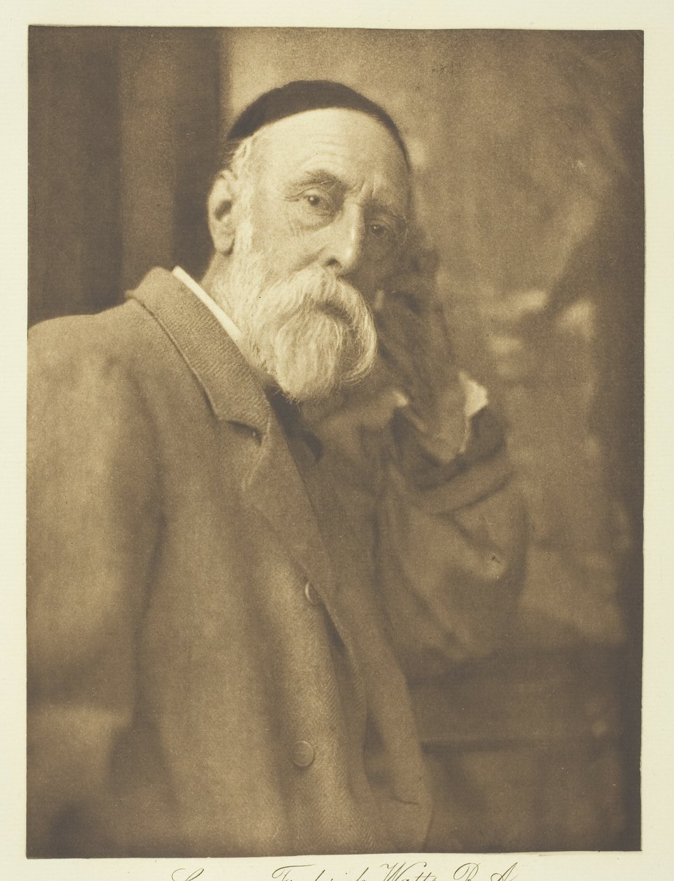 George Frederick Watts, R.A. autorstwa Henry Herschel Hay Cameron