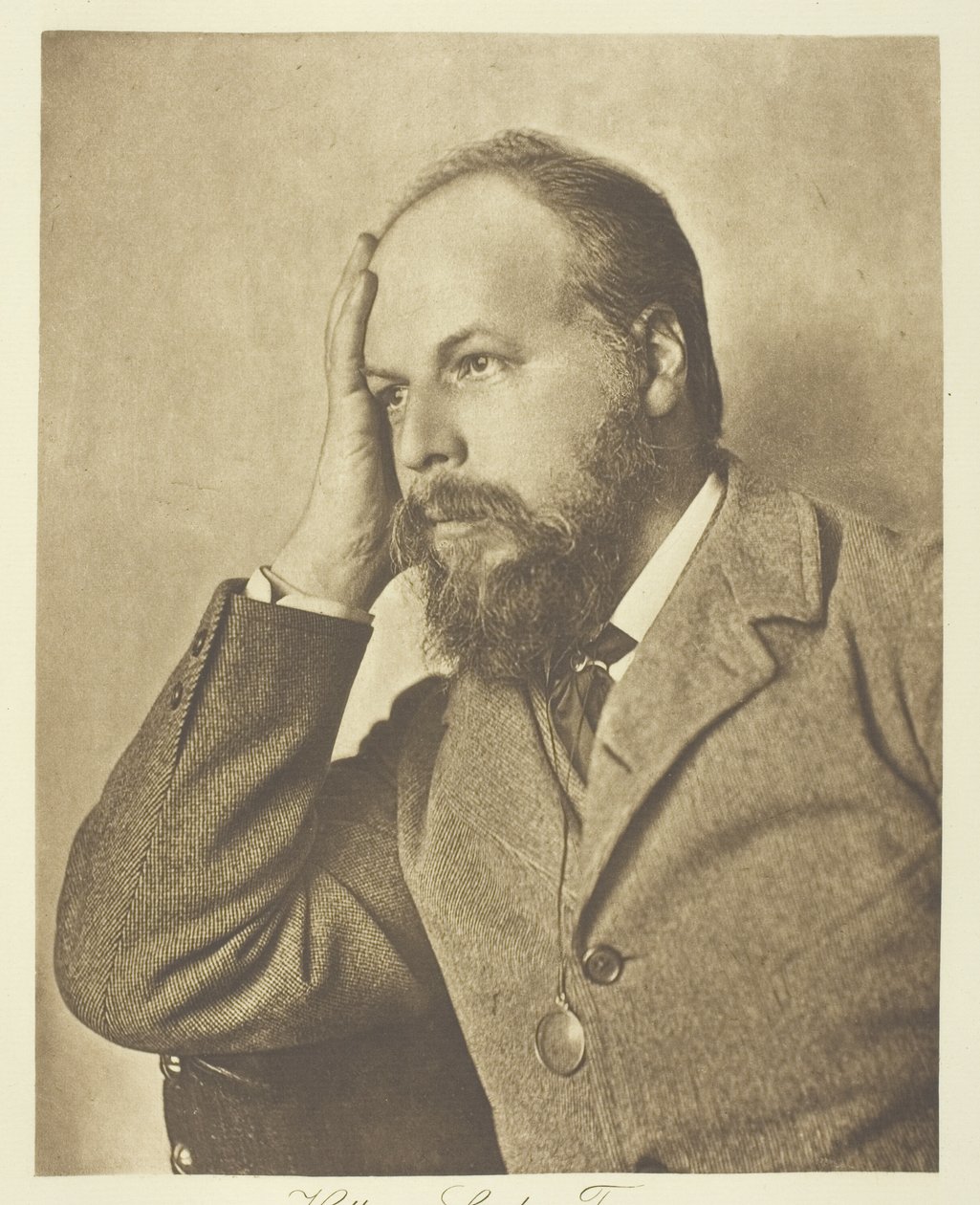 Hallam, Lordzie Tennysonie autorstwa Henry Herschel Hay Cameron