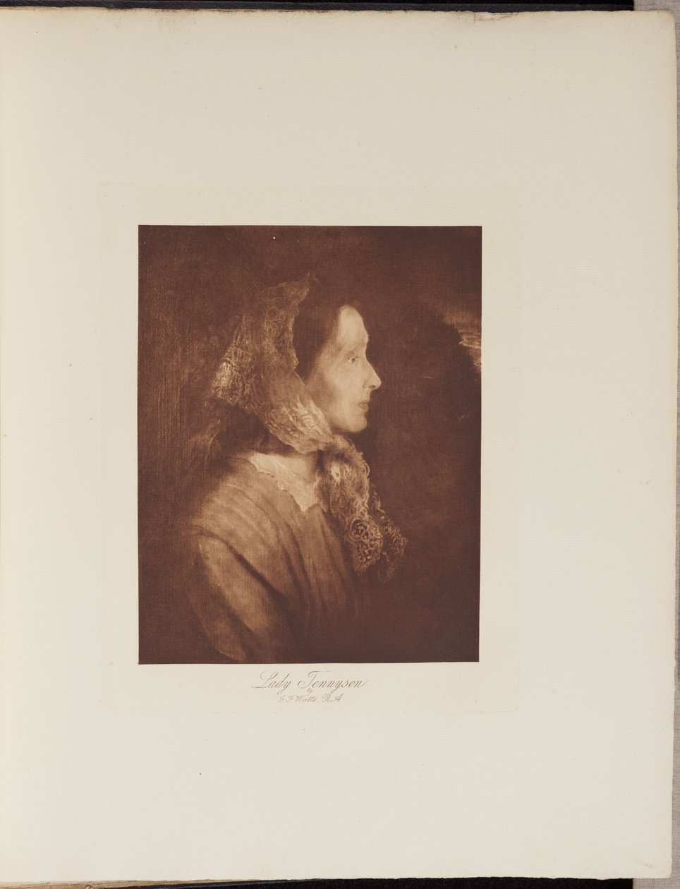 Lady Tennyson autorstwa Henry Herschel Hay Cameron