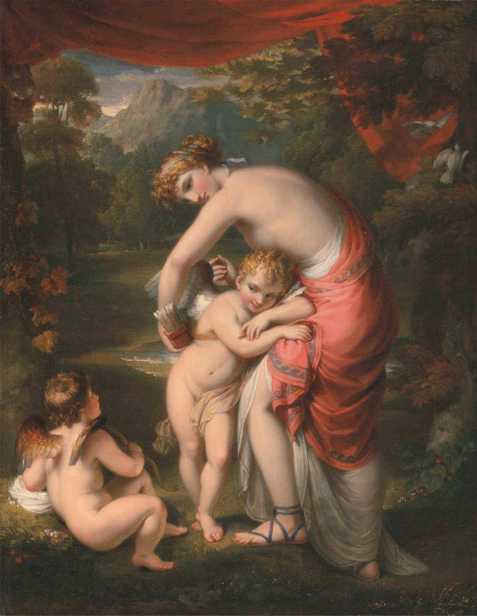 Wenus i Kupidyn autorstwa Henry Howard