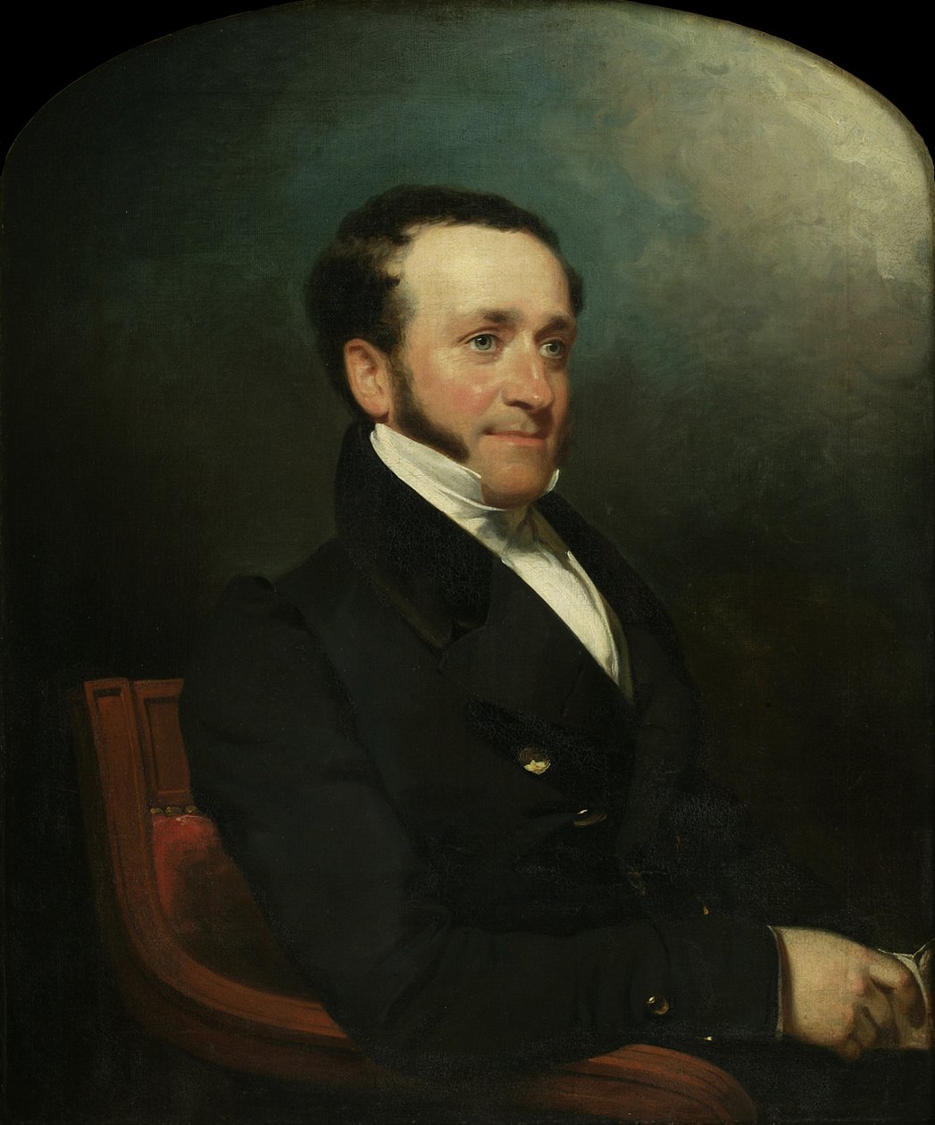 Fitz-Greene Halleck (1790-1867), 1828 autorstwa Henry Inman