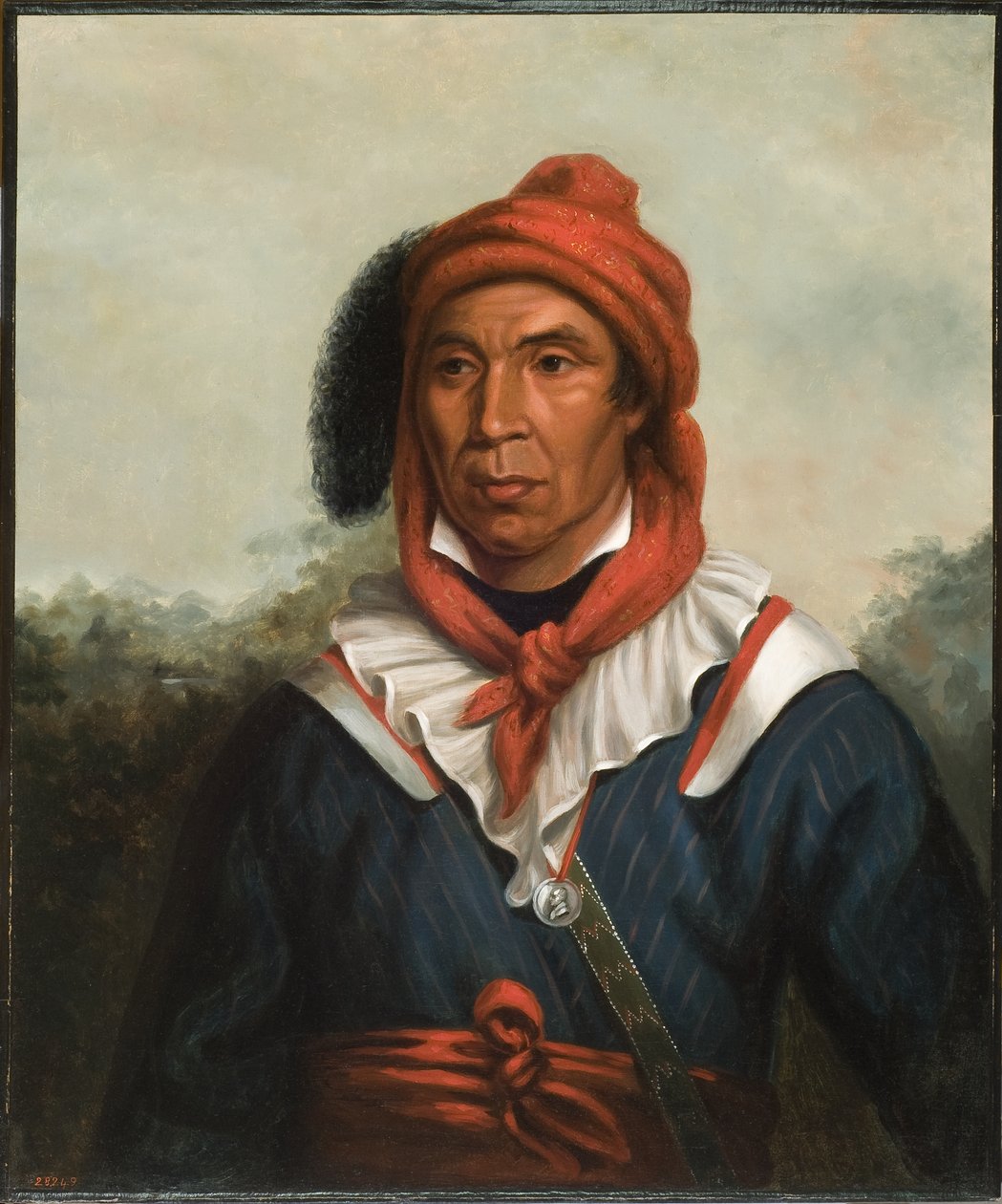 Julcee-Mathla (Seminole), ok. 1831-33 autorstwa Henry Inman