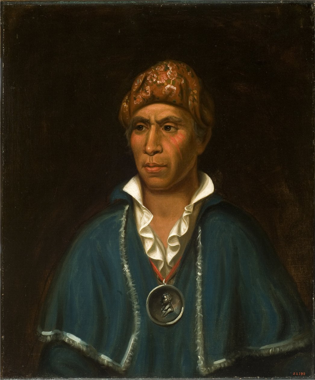 Qua-Ta-Wa-Pea (Shawnee), 1832?33 autorstwa Henry Inman