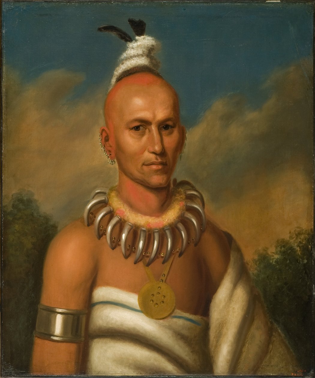 Tai-O-Mah (Fox), 1831?33 autorstwa Henry Inman