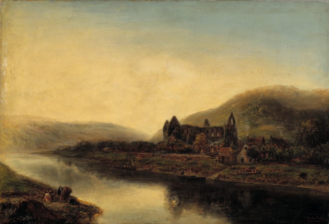„Opactwo Tintern”, 1837-1886 autorstwa Henry Mark Anthony