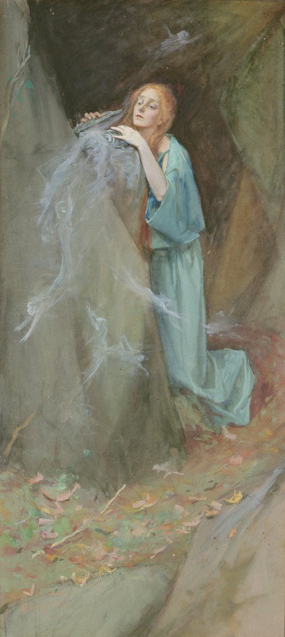 Studium dla Pandory, 1902 autorstwa Henry Meynell Rheam