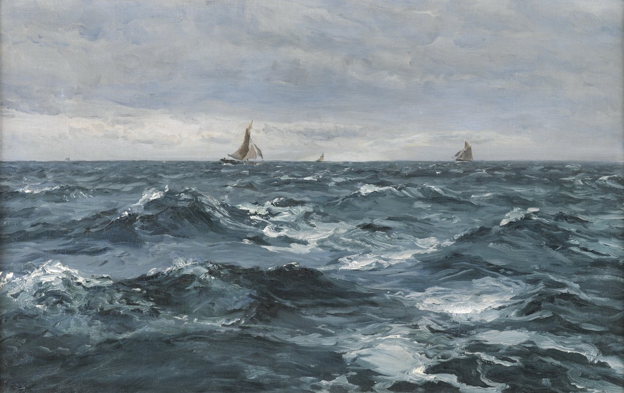 Żegluj po wzburzonym morzu autorstwa Henry Moore