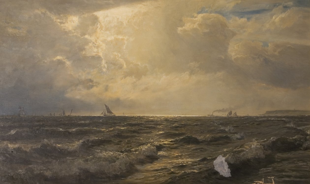 Srebrna smuga, 1888 autorstwa Henry Moore