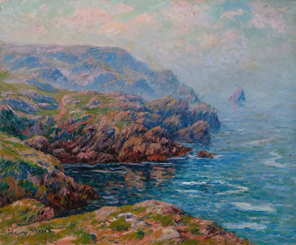 Ziemia Cléden, 1910. autorstwa Henry Moret