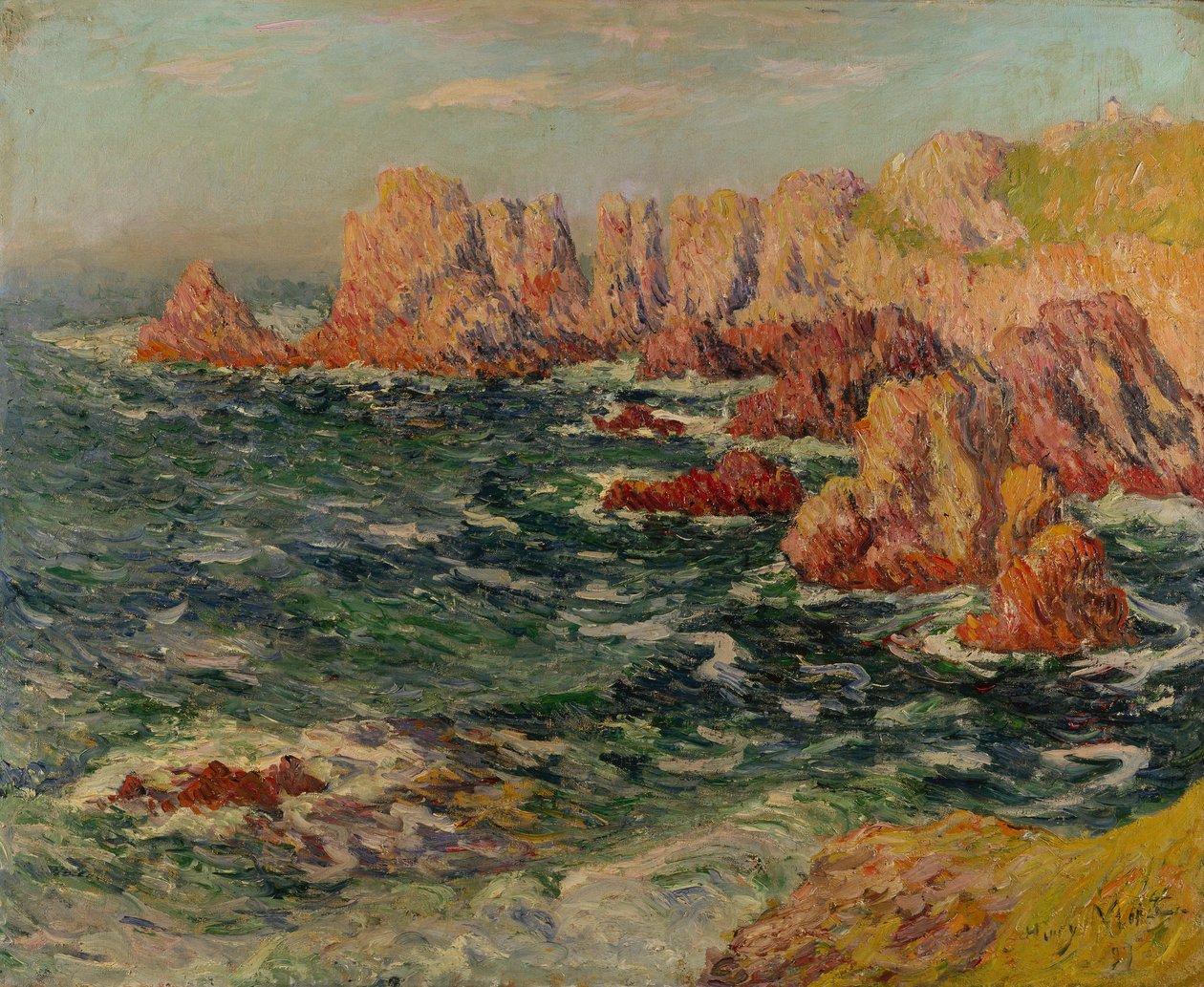 Wybrzeże Bretanii autorstwa Henry Moret