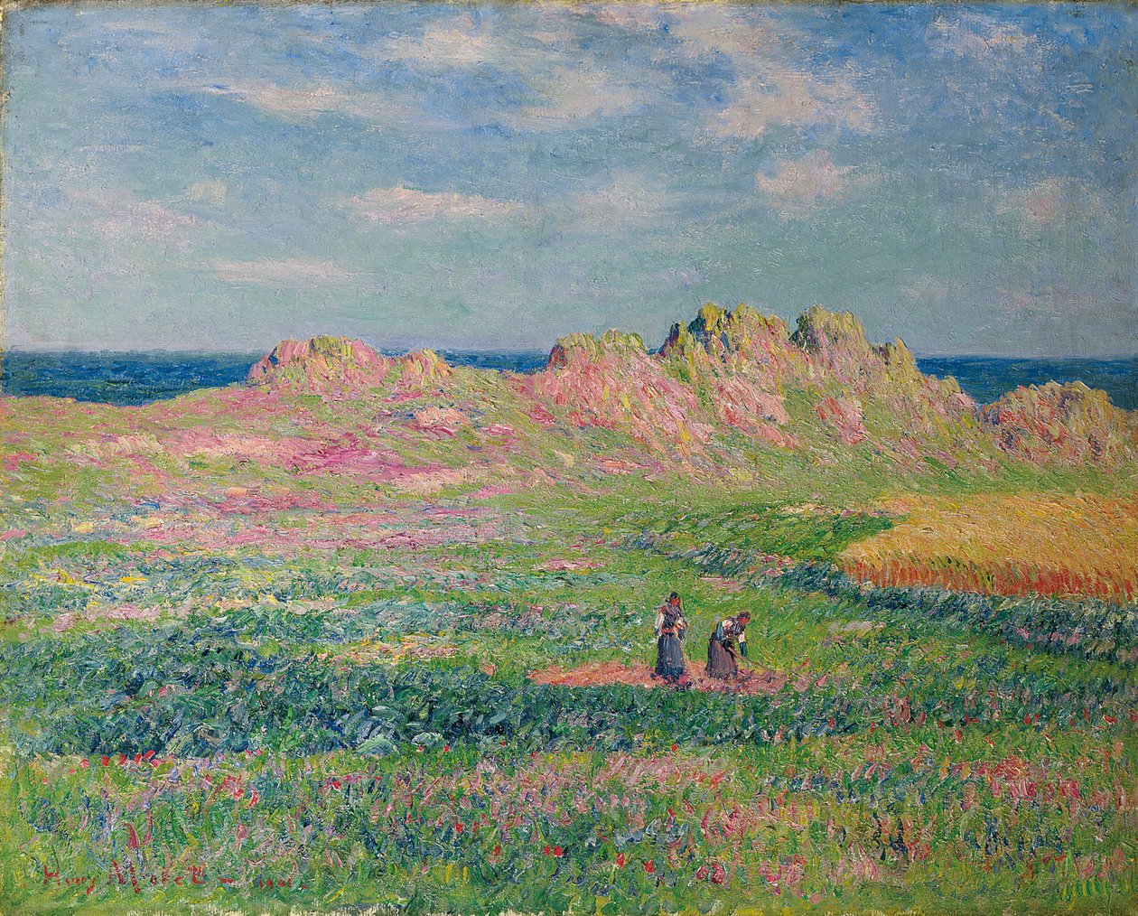 Wyspa Ouessant, 1901 autorstwa Henry Moret