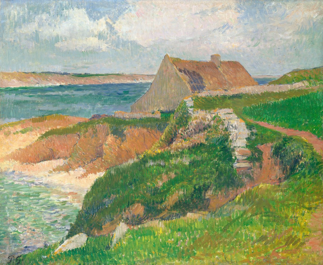 Wyspa Raguenez, Bretania autorstwa Henry Moret