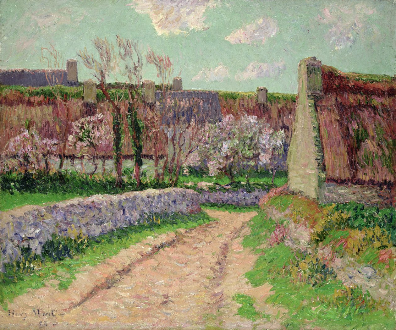 Wieś w Clohars autorstwa Henry Moret