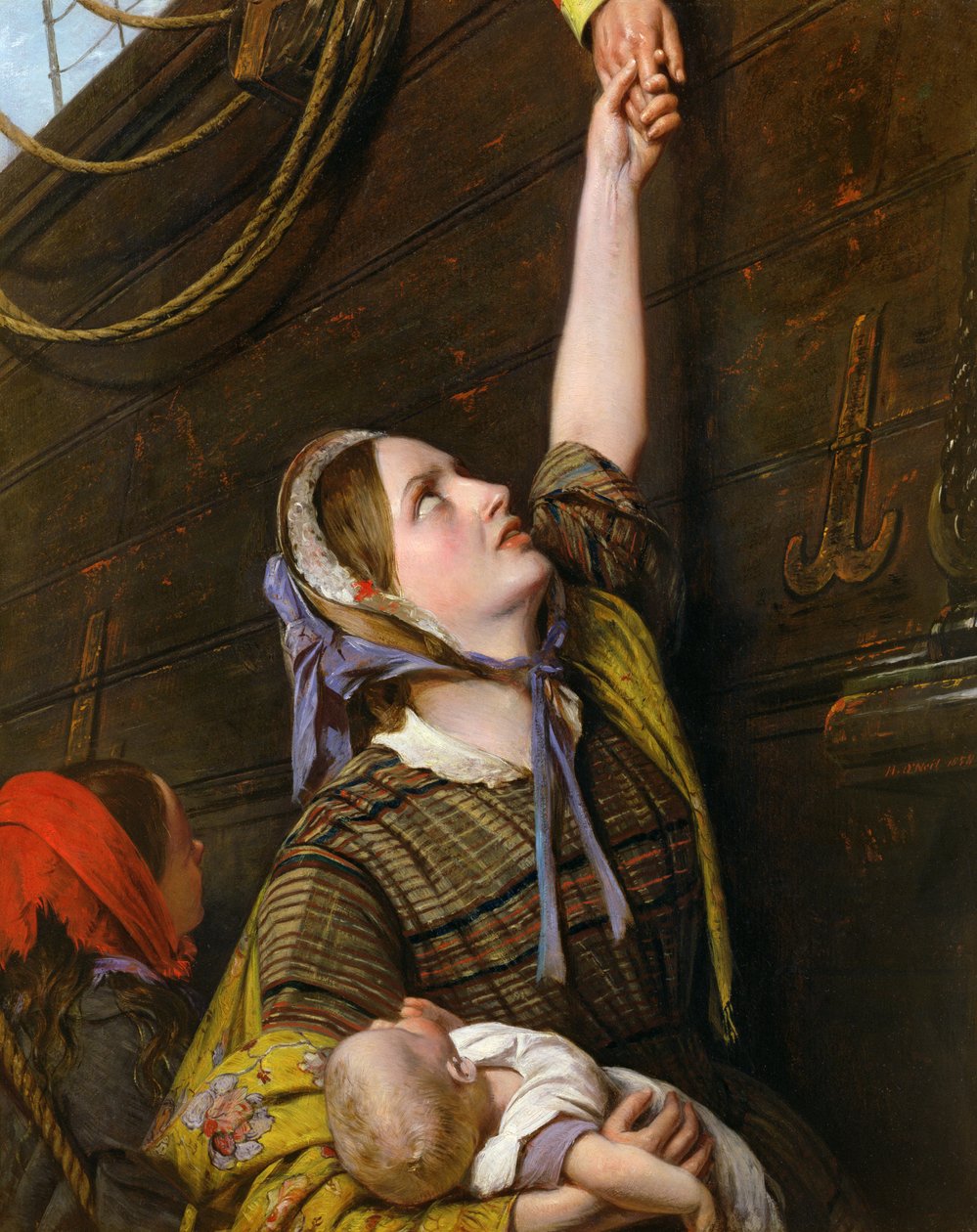 Na wschód Ho! 1858 (para 146062) autorstwa Henry Nelson O