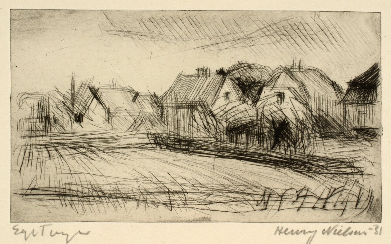 Domy z ogrodami autorstwa Henry Nielsen