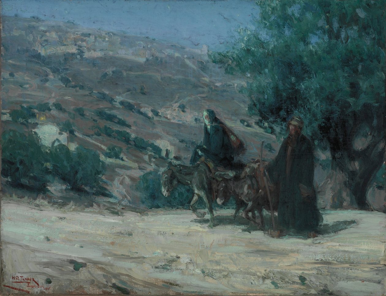 Lot do Egiptu autorstwa Henry Ossawa Tanner