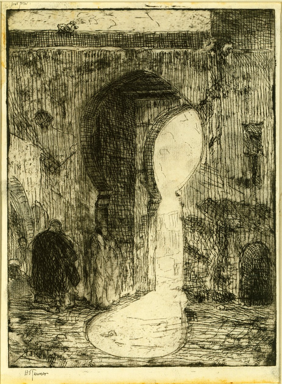 Brama w Tangerze autorstwa Henry Ossawa Tanner