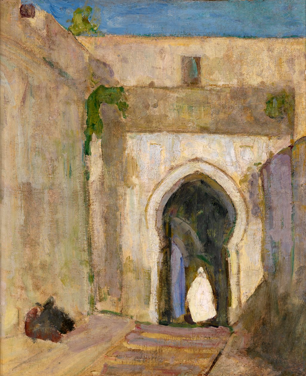 Brama, Tanger, ca. 1910. autorstwa Henry Ossawa Tanner