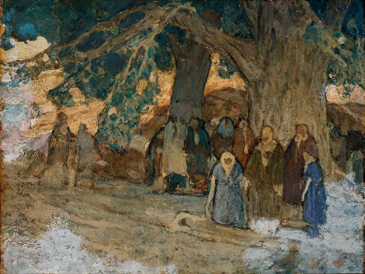 Uzdrawiał chorych autorstwa Henry Ossawa Tanner
