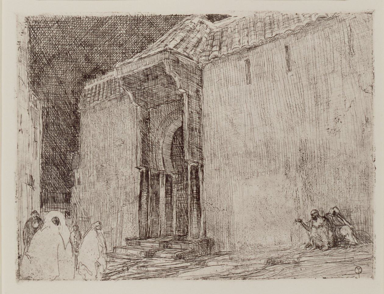 Meczet, Tanger autorstwa Henry Ossawa Tanner