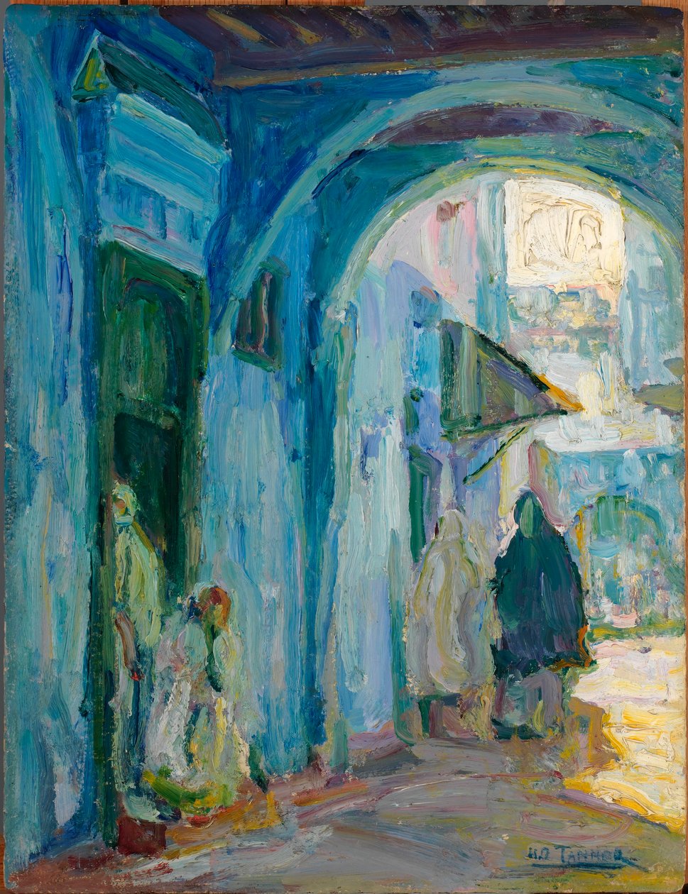 Ulica w Tangerze autorstwa Henry Ossawa Tanner