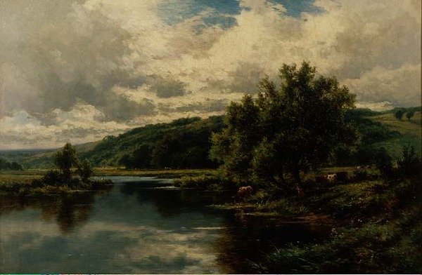 Pangbourne nad Tamizą autorstwa Henry Parker