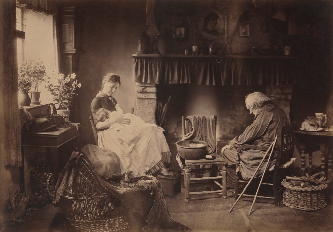 Świt i zachód słońca autorstwa Henry Peach Robinson
