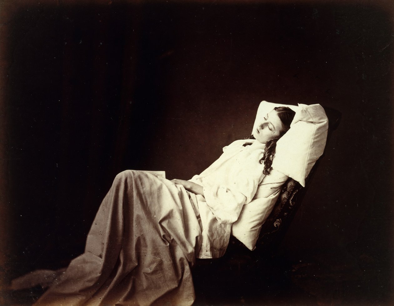 Nigdy nie powiedziała swojej miłości, 1857. autorstwa Henry Peach Robinson