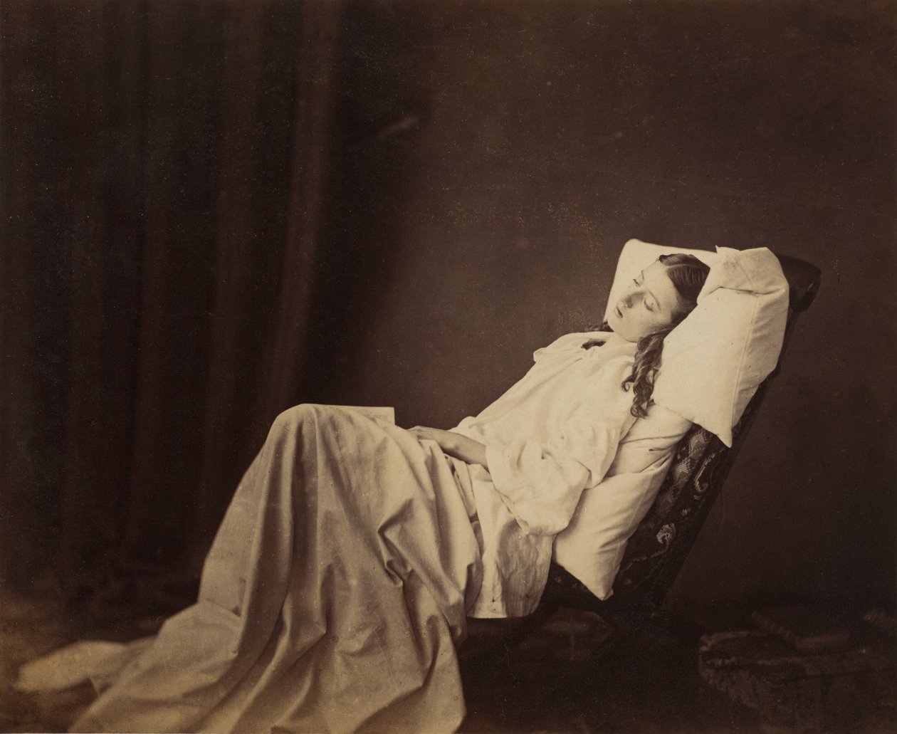 Nigdy nie powiedziała swojej miłości, 1857. autorstwa Henry Peach Robinson