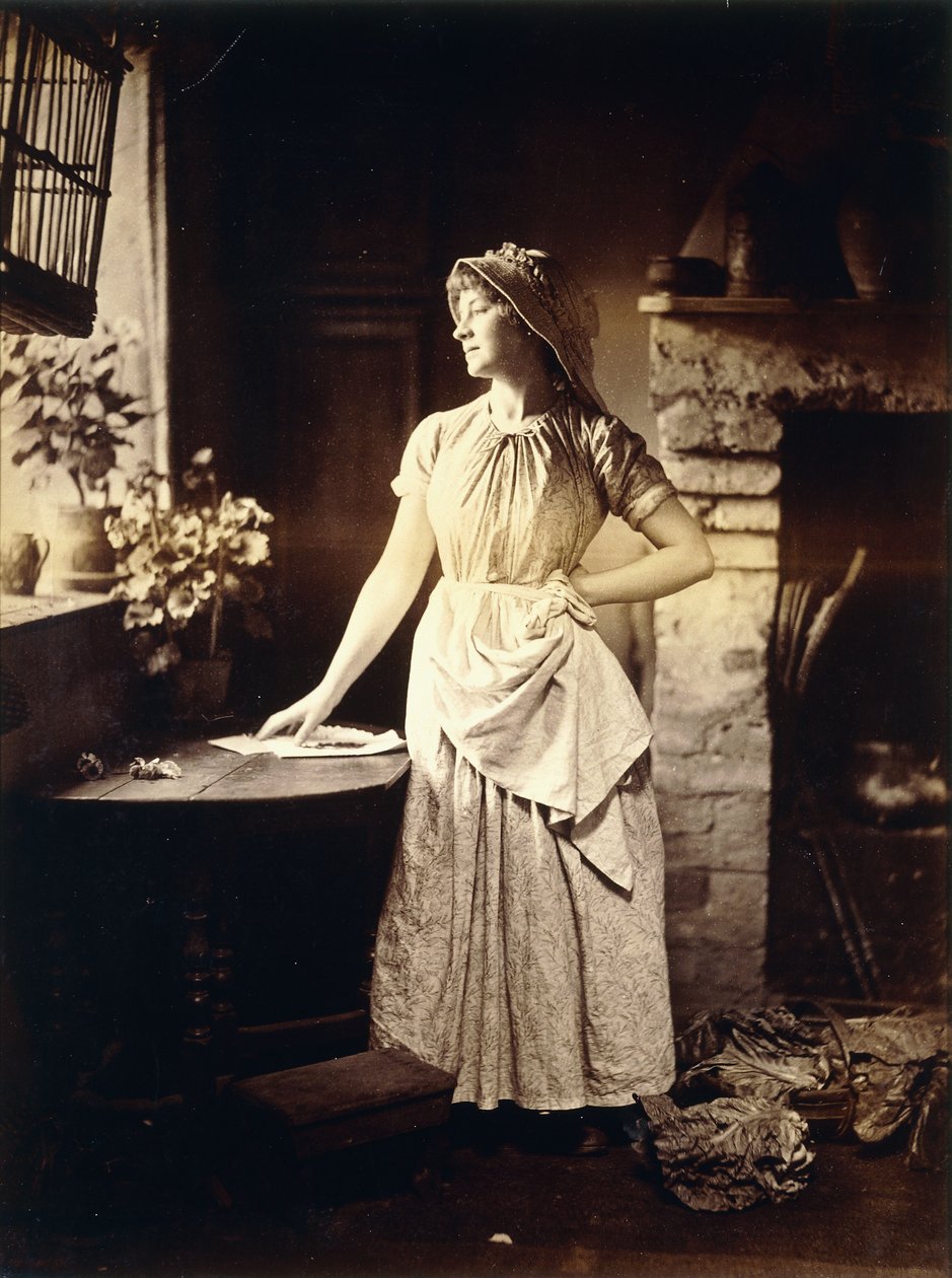 Kto mógł to wysłać?, 1885 autorstwa Henry Peach Robinson