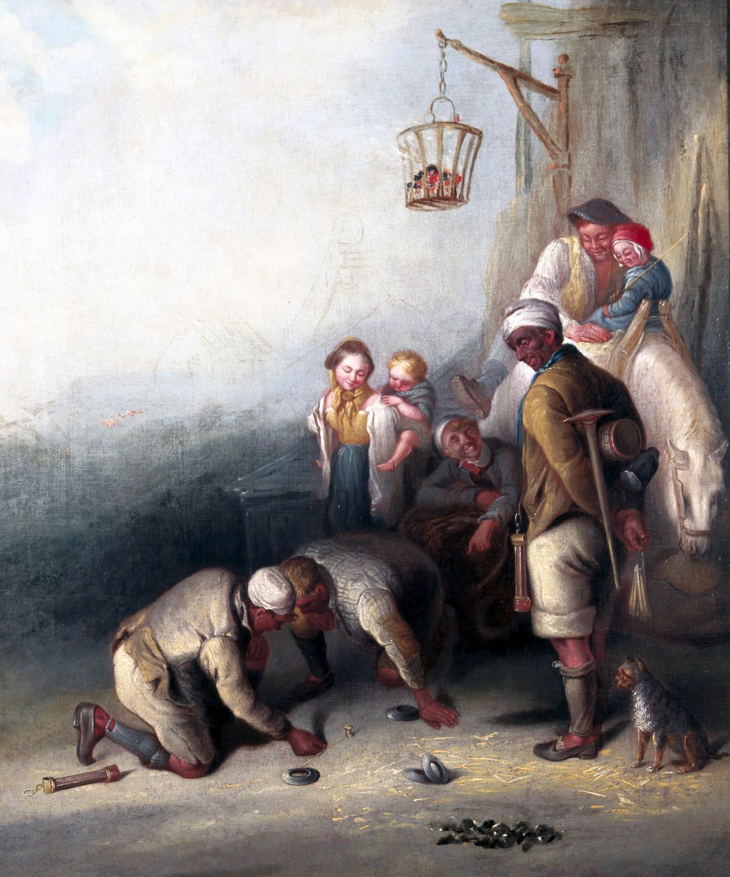 Sporny strzał, c.1836 autorstwa Henry Perlee Parker
