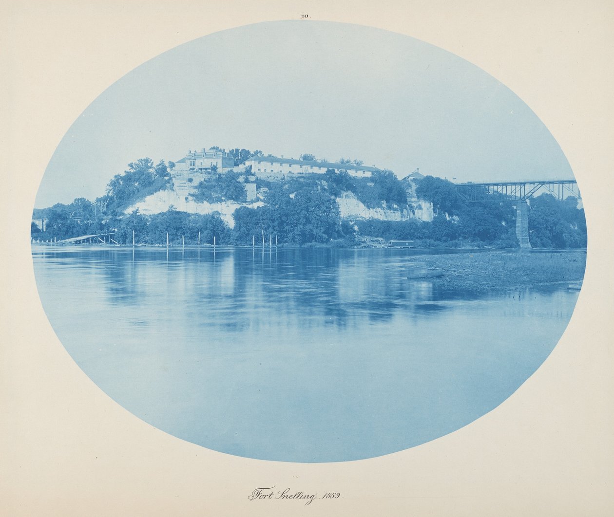 Fort Snelling autorstwa Henry Peter Bosse
