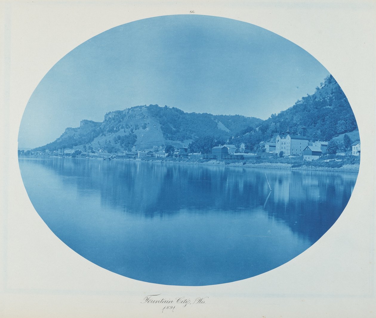 Miasto Fontann, Wis. autorstwa Henry Peter Bosse