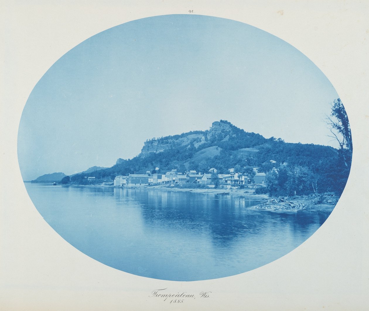 Trempealeau, Wis. autorstwa Henry Peter Bosse