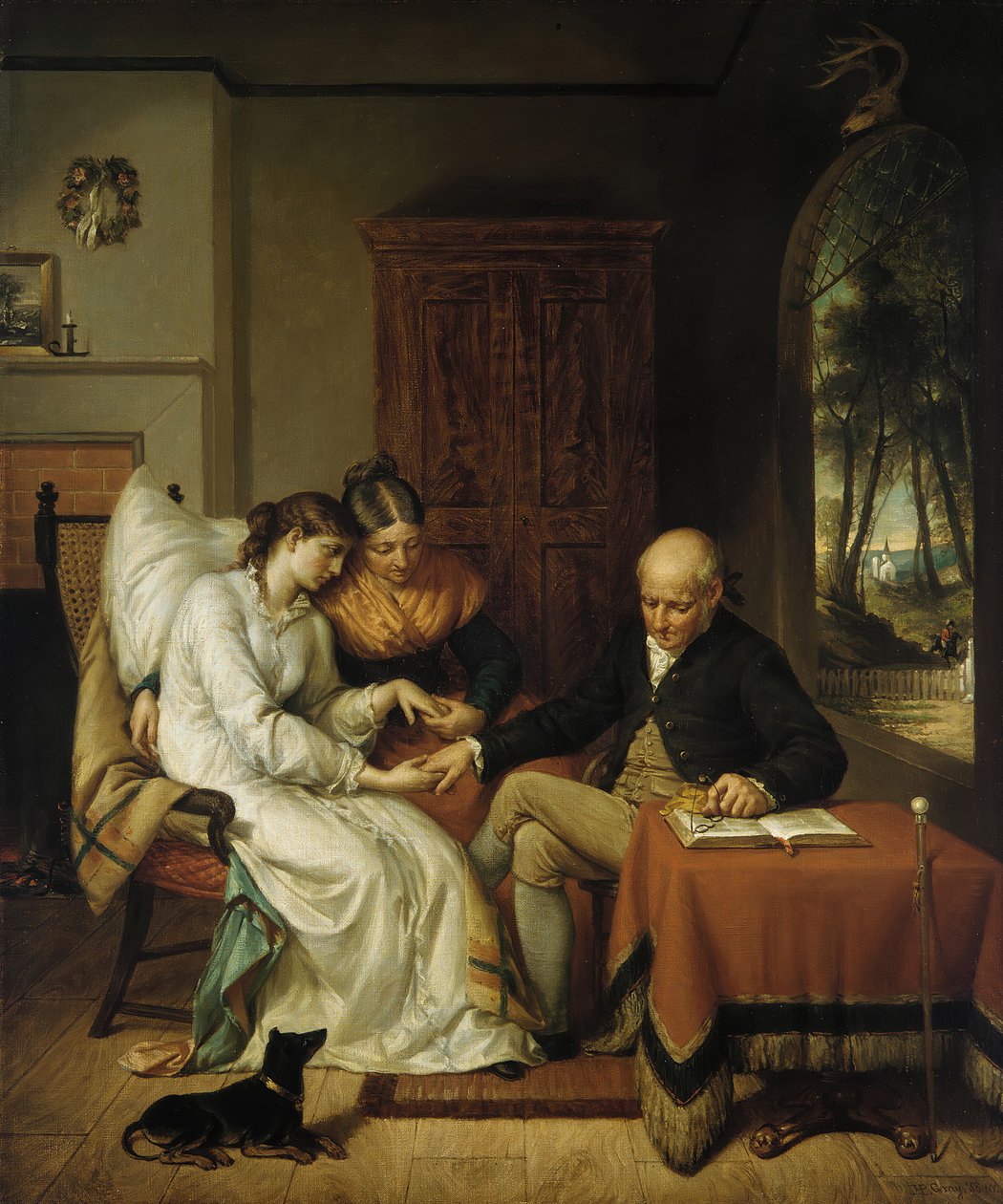 Duma wsi, 1858-59. autorstwa Henry Peters Gray