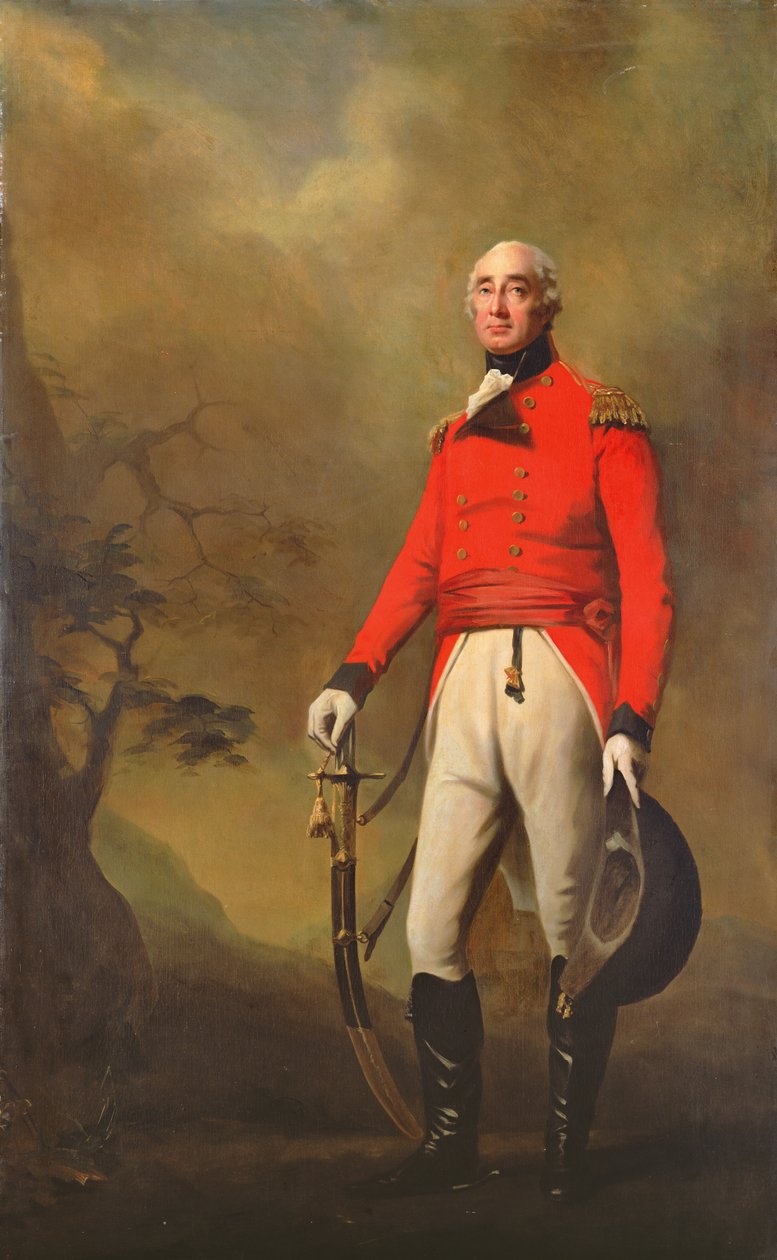 Rt. Kochanie. Francis Rawdon Hastings autorstwa Henry Raeburn