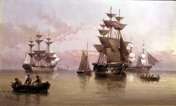 Wieczorna scena wysyłkowa autorstwa Henry Redmore
