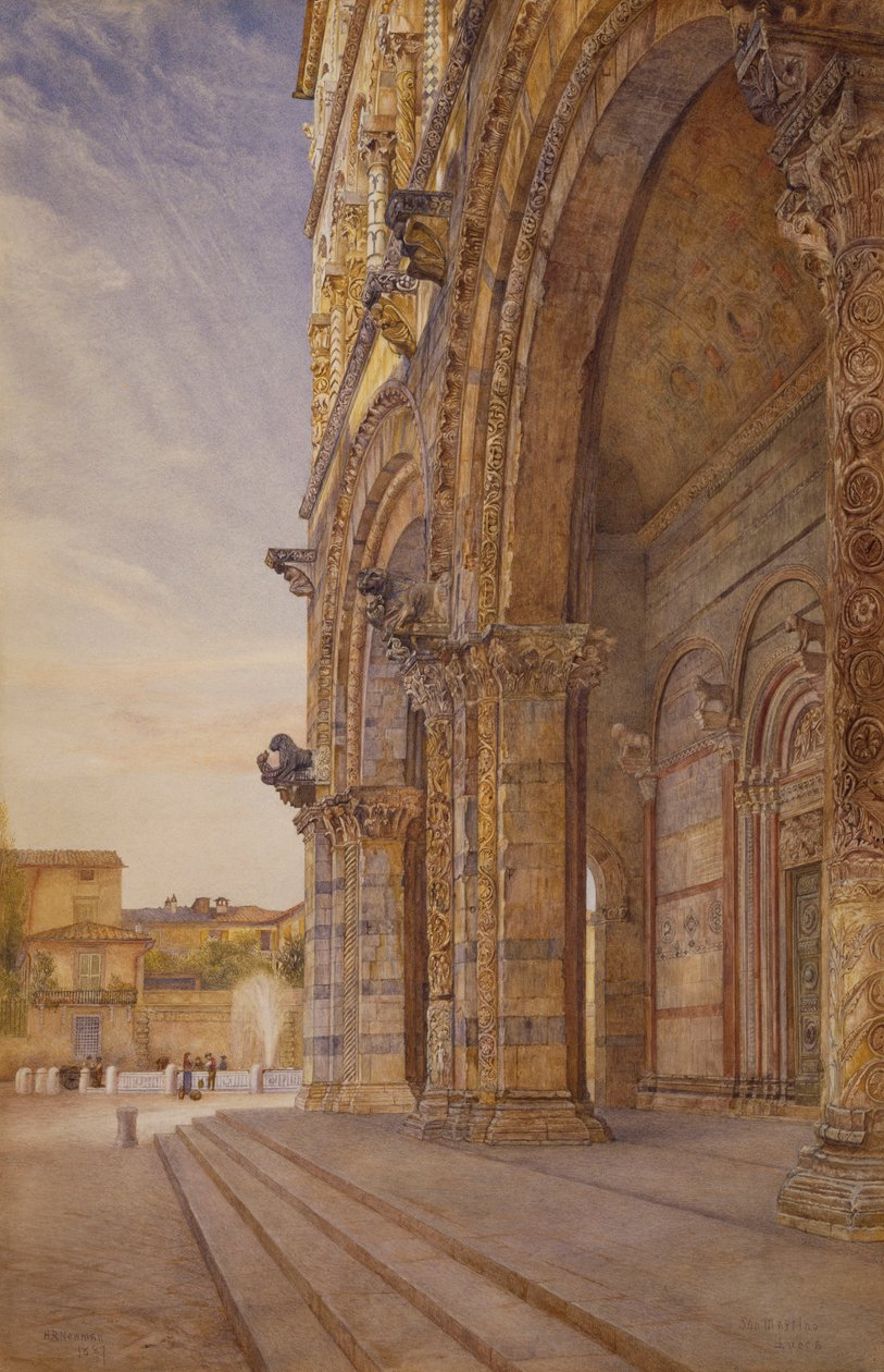 San Martino, Lukka, 1887 r. autorstwa Henry Roderick Newman