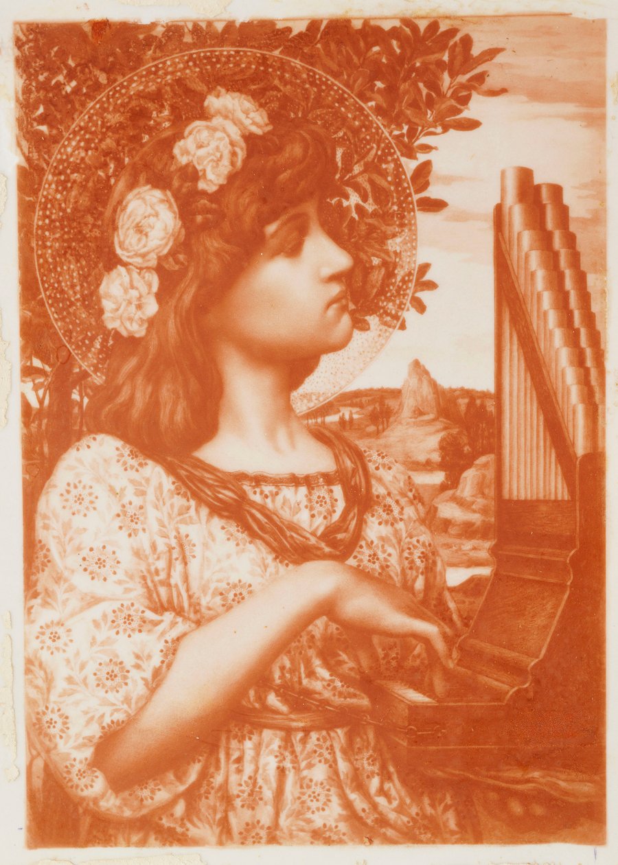 Św. Cecylii autorstwa Henry Ryland