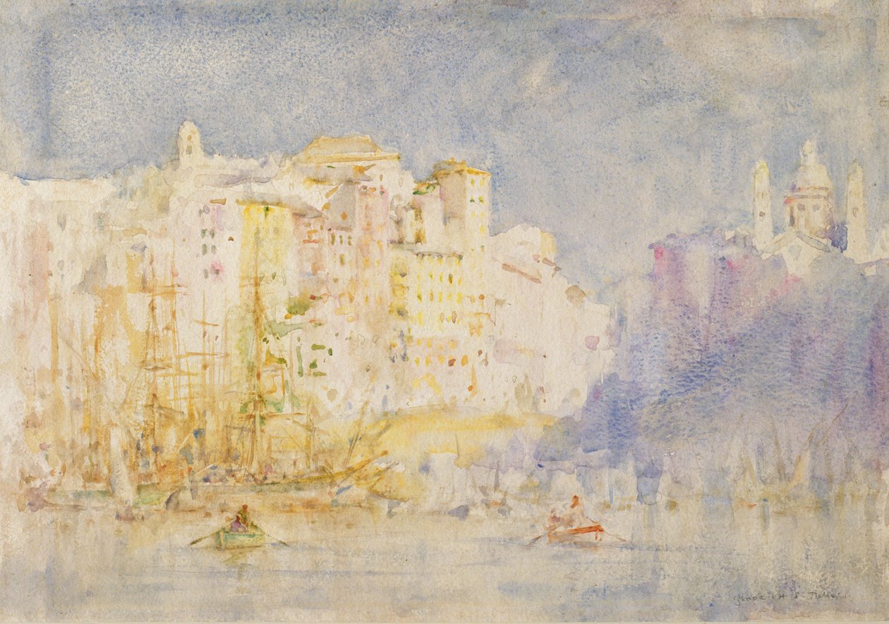 Genua, 1912 (toaleta na papierze) autorstwa Henry Scott Tuke