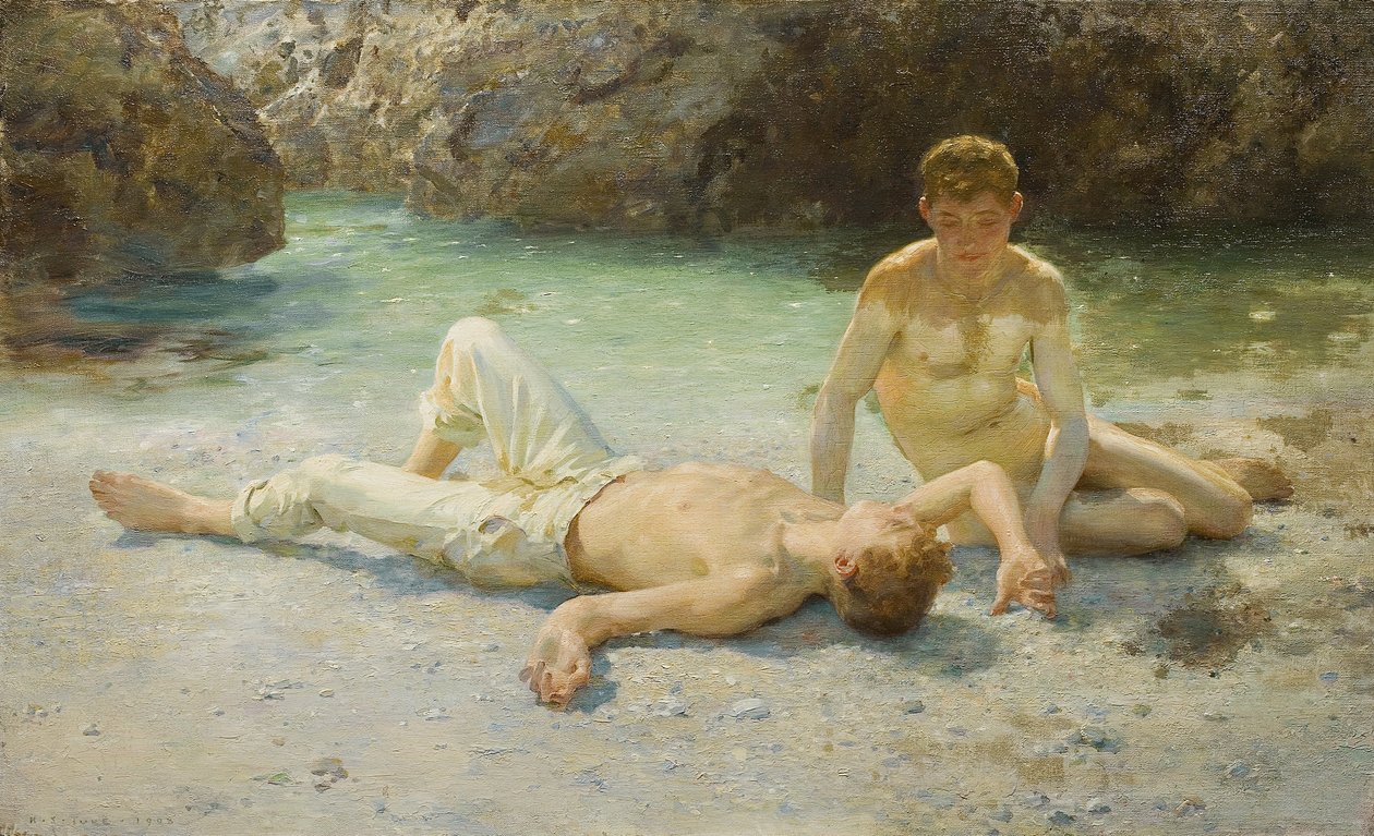 Południowy upał autorstwa Henry Scott Tuke