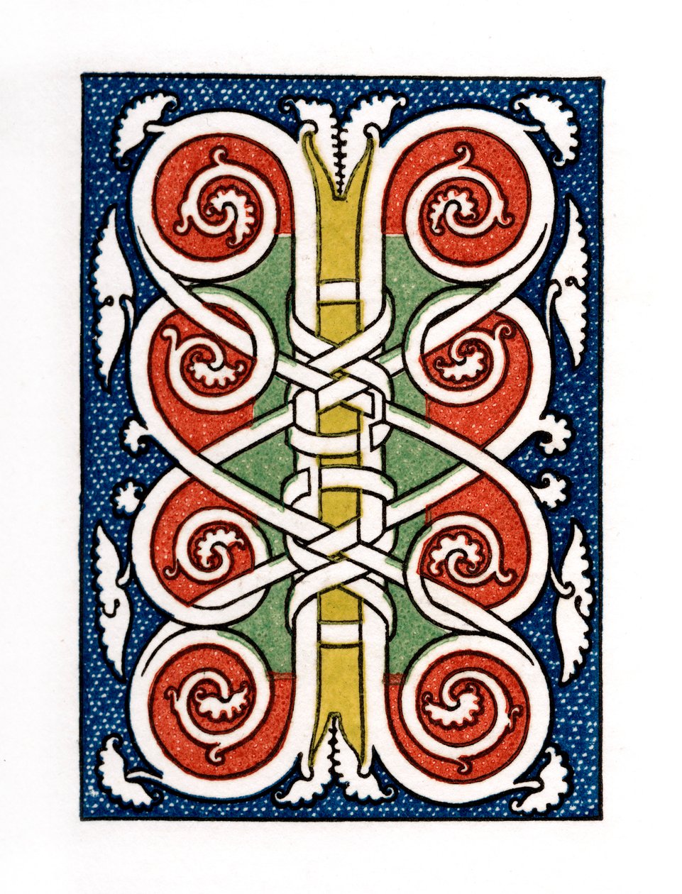 Pierwsza litera I, 1476, 1843 autorstwa Henry Shaw